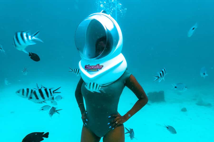 Underwater Walking Experience in Zanzibar,No Swimming Needed - How this compares with snorkeling and scuba