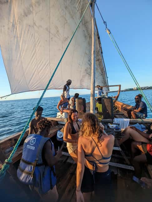 Zanzibar: African Sunset Boat Party in Zanzibar Music, Views - Setting out from Unguja South at 4:00 PM