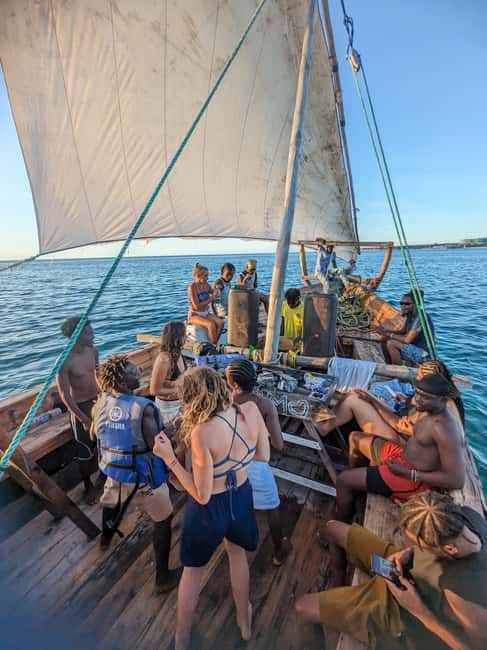 Zanzibar: African Sunset Boat Party in Zanzibar Music, Views - Choosing between a quiet cruise and a party boat