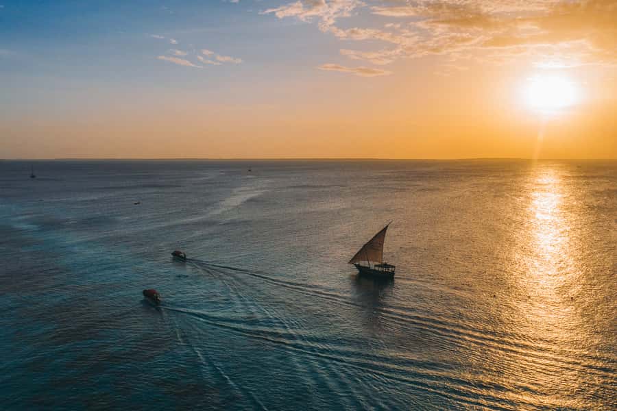 Zanzibar City: Sunset Sailing Tour with Snacks and Drinks - Snacks, fruit, and drinks on the boat