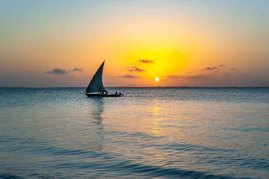 Zanzibar City: Sunset Sailing Tour with Snacks and Drinks - The sailing route, beaches, mangroves, and evening birds