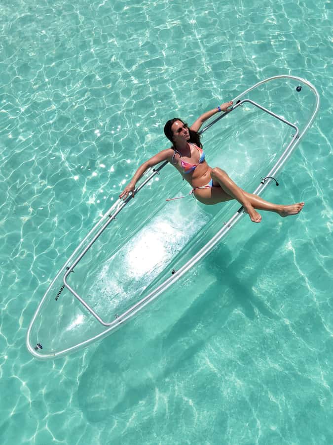 Zanzibar Clear Kayak & Drone Photoshoot with Pickup Includes - The drone photos are the main value