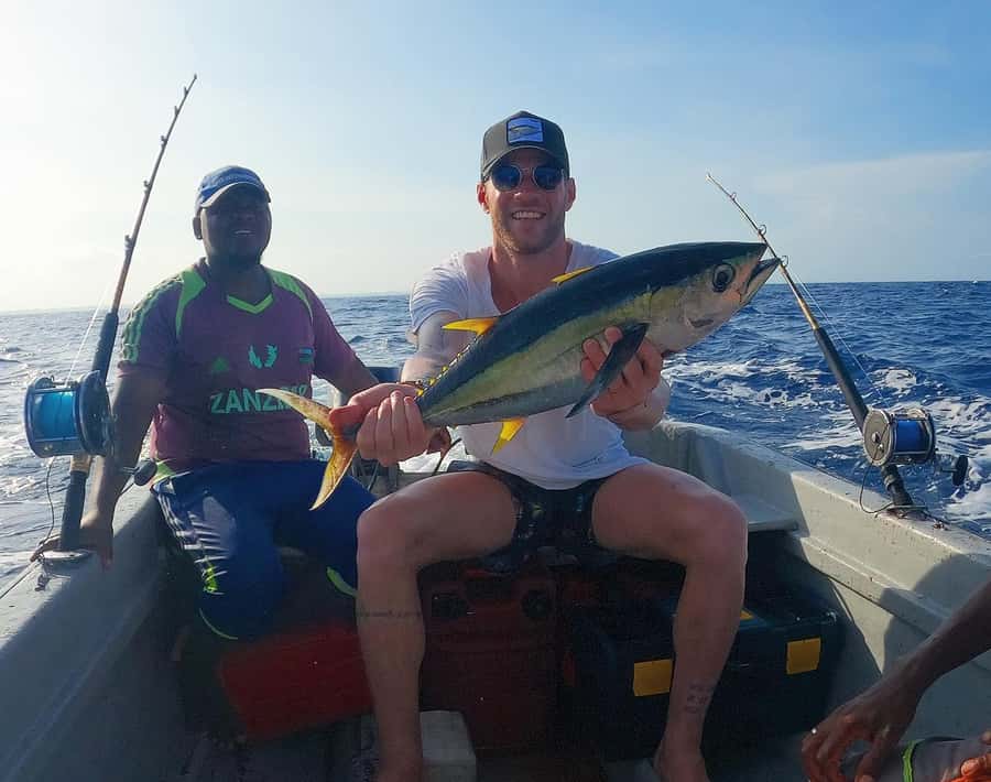 ZANZIBAR FISHING EXPRIENCE - From Kizimkazi beach to open water