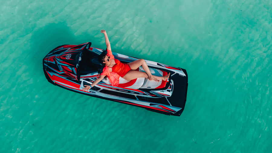 Zanzibar: Jetski with Hotel Pickup, Drone Photos & Video - A quick burst of ocean speed near Nungwi