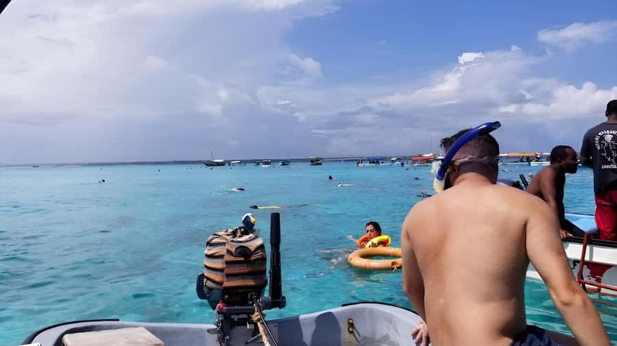 Zanzibar: Mnemba Island&Dolphin Swim With Optional Lunch - The beach and sandbank stop