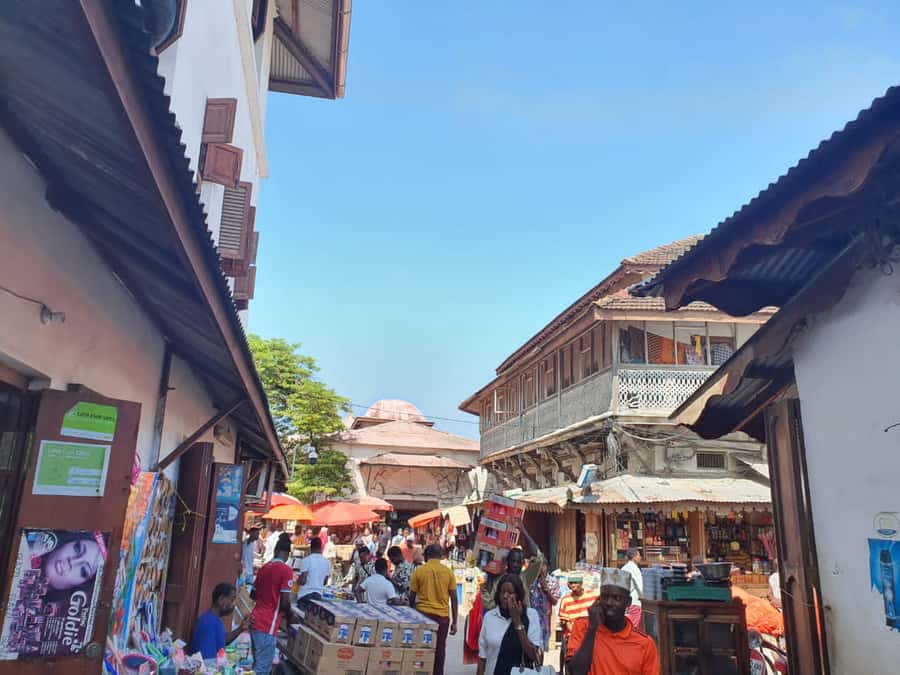 Zanzibar: Private walking tour in stone town - The narrow lanes and Stone Town architecture