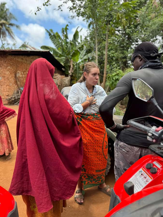 Zanzibar: Quad Bike Adventure departing from Kendwa or Nungwi - Meeting a local village