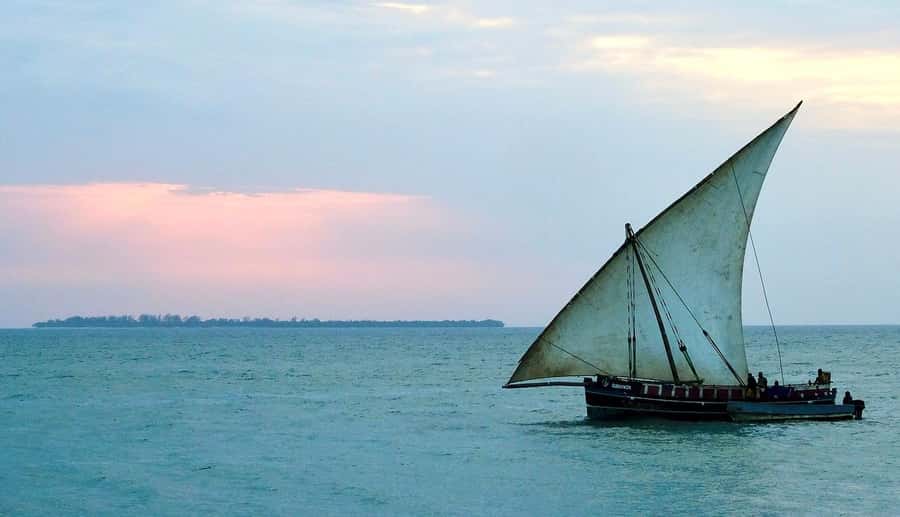 Zanzibar: Sunset Dhow Cruise in Stone town - Sunset on the Indian Ocean